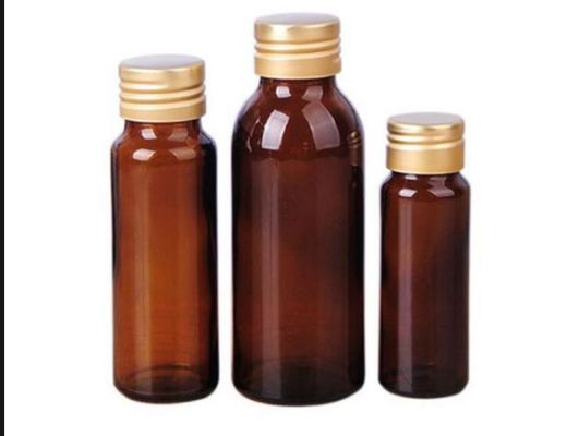 vidro de cal líquido oral de Amber Molded Vial Of Soda da garrafa 250ml