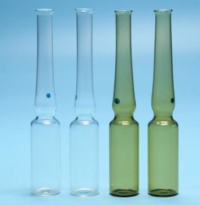 ampolas de vidro vazias de 1ml 2ml 3ml 5ml 10ml médicas para a injeção