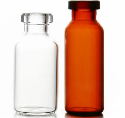 Os tubos de ensaio/a garrafa vidro tubular de vidro farmacêutica do tubo de ensaio/tubos de ensaio de vidro vazios/parafusam tubos de ensaio de vidro superiores/tubo de ensaio de vidro ambarino de vial/10 ml