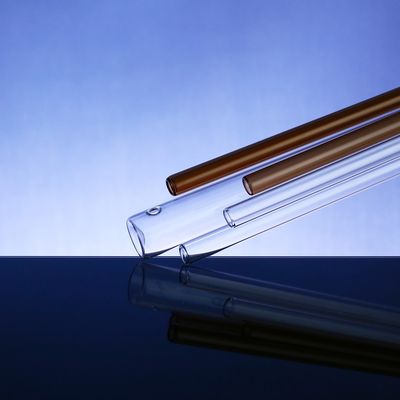 Tela que imprime os tubos de ensaio resistentes ao calor de Âmbar Copo Tubo 6-35mm