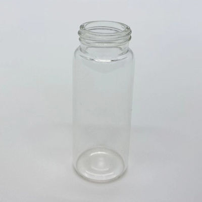 altura dos tubos de ensaio 66.5mm do tampão de parafuso do vidro de Borosilicate 20ml