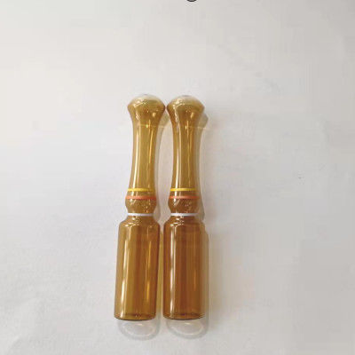 a ampola de vidro farmacêutica de 2ml 3ml alisa os tubos de ensaio de vidro médicos de superfície