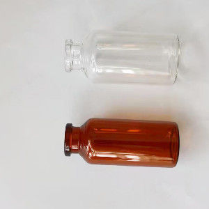 OEM resistente ao calor dos tubos de ensaio de vidro da injeção do ISO para a medicina líquida