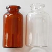 Vidro de Borosilicate Âmbar Brown líquida tubos de ensaio de vidro de uma cintilação de 20 Ml