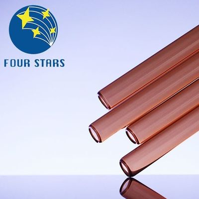 Borosilicate neutro tubo de vidro colorido do cilindro de Âmbar Copo Tubo 1ml-20ml