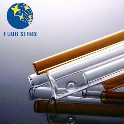 GV resistente da temperatura da tubulação do vidro de Borosilicate do grande diâmetro