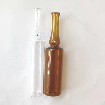 Âmbar Vazio Copo Lâmpadas transparente 10ml para a injeção