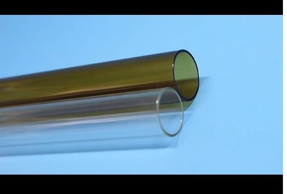 Uso médico 1ml-20ml claro ou de Amber Neutral Glass Borosilicate Tubing
