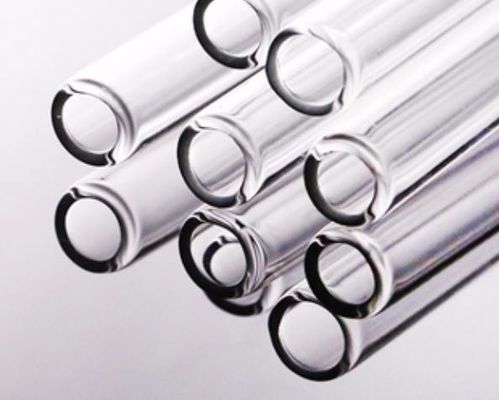 Extremidade aberta fácil do OEM Amber Glass Tube Screen Printing