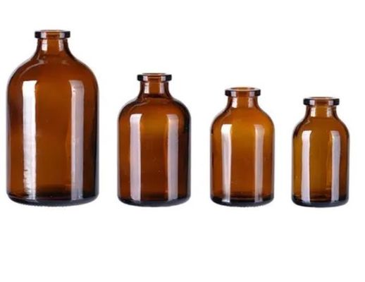 Borosilicate neutro médico claro ou ambarino da garrafa 1ml de vidro