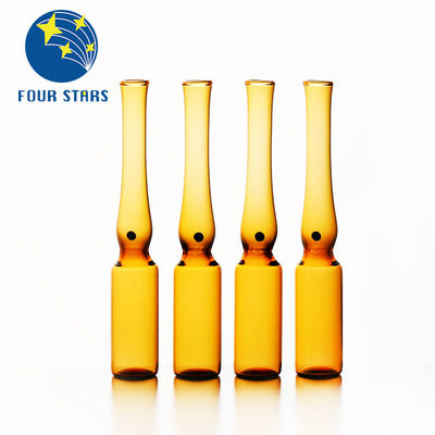 Ampola das ampolas YBB/ISO 1ml de Âmbar Clear Farmacêutico Vazio Copo