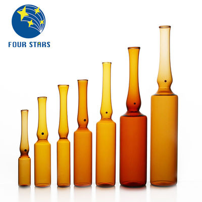Ampola das ampolas YBB/ISO 1ml de Âmbar Clear Farmacêutico Vazio Copo