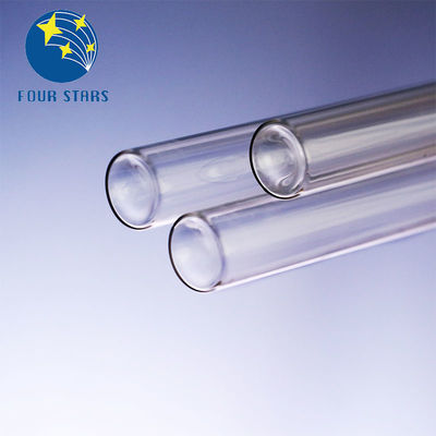 Tubo 2.2g/Cm2 de vidro transparente de pouco peso no laboratório de química