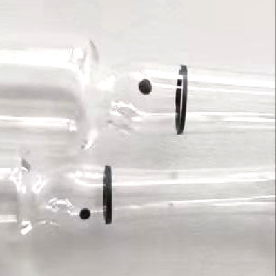 Garrafa líquida de vidro vazia transparente da medicina das ampolas 1ml-40ml