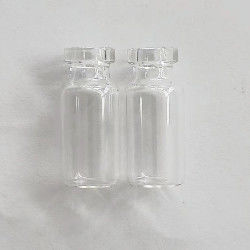 garrafas neutras da medicina do vidro de Borosilicate dos tubos de ensaio de vidro vacinais de 3ml 5ml