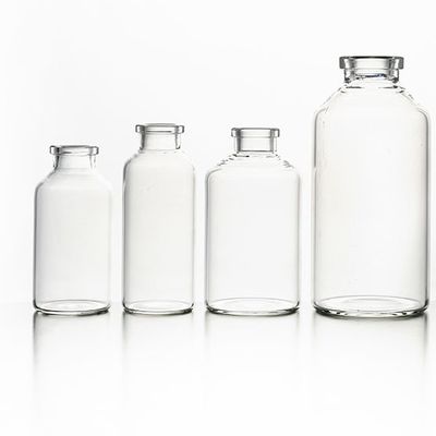 Tubos de ensaio de vidro pequenos 2ml 3ml 5ml do borosilicate da resistência de corrosão