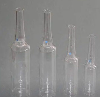 Vidro colorido transparente da garrafa vazia padrão da ampola 40ml para a injeção