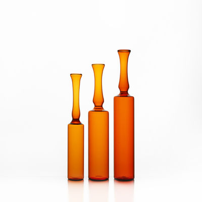 Amber Neutral Borosilicate Glass Ampule com anel da ruptura